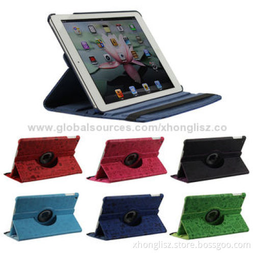PU leather case for iPad air, many color options